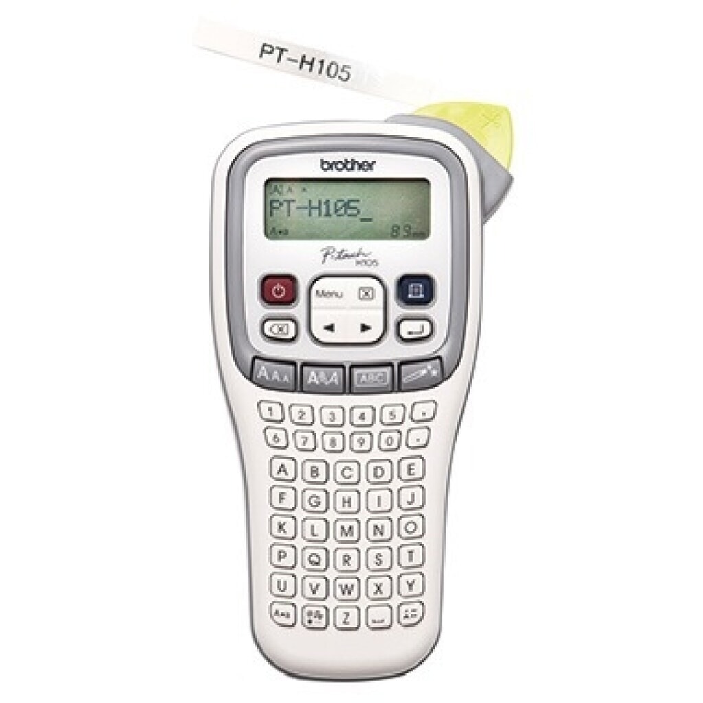 P-touch Beschriftungsgerät PTH105ZG1 TZE 3,5-12mm Produktabbildung: P-touch Beschriftungsgerät PTH105ZG1 TZE 3,5-12mm