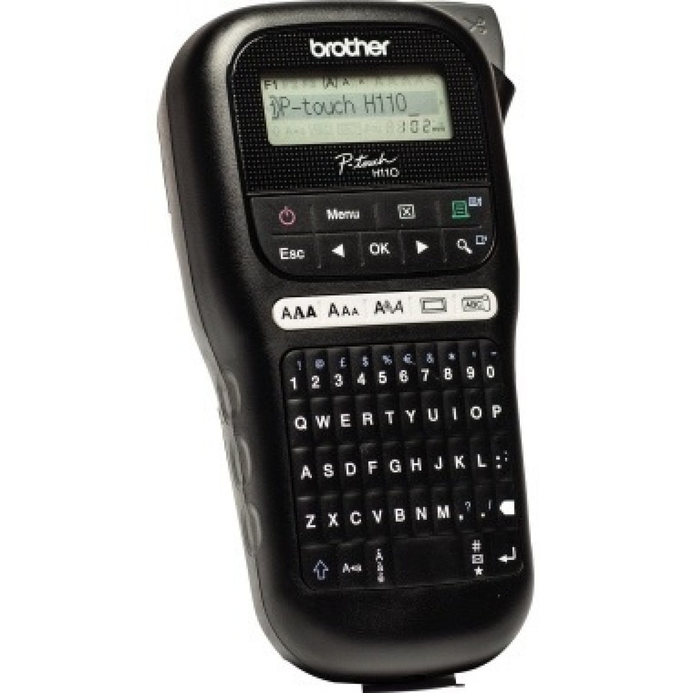 Produktabbildung: P-touch Beschriftungsgerät PTH110ZG1 3,5-12mm schwarz/silber