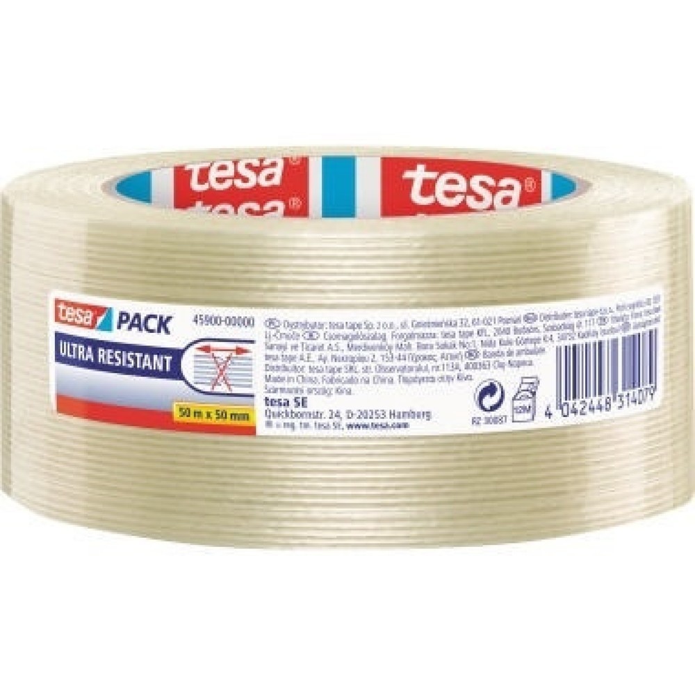 Produktabbildung: tesa® Monofilament 45900 50m:50mm transparent