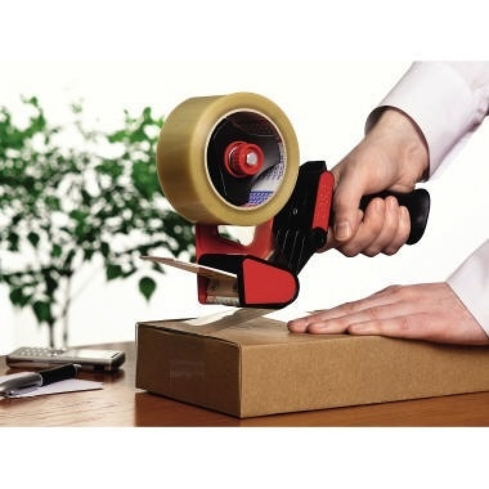 Produktabbildung Nr. 2: tesa® Packbandabroller tesa® pack 56403-00000 schwarz/silber