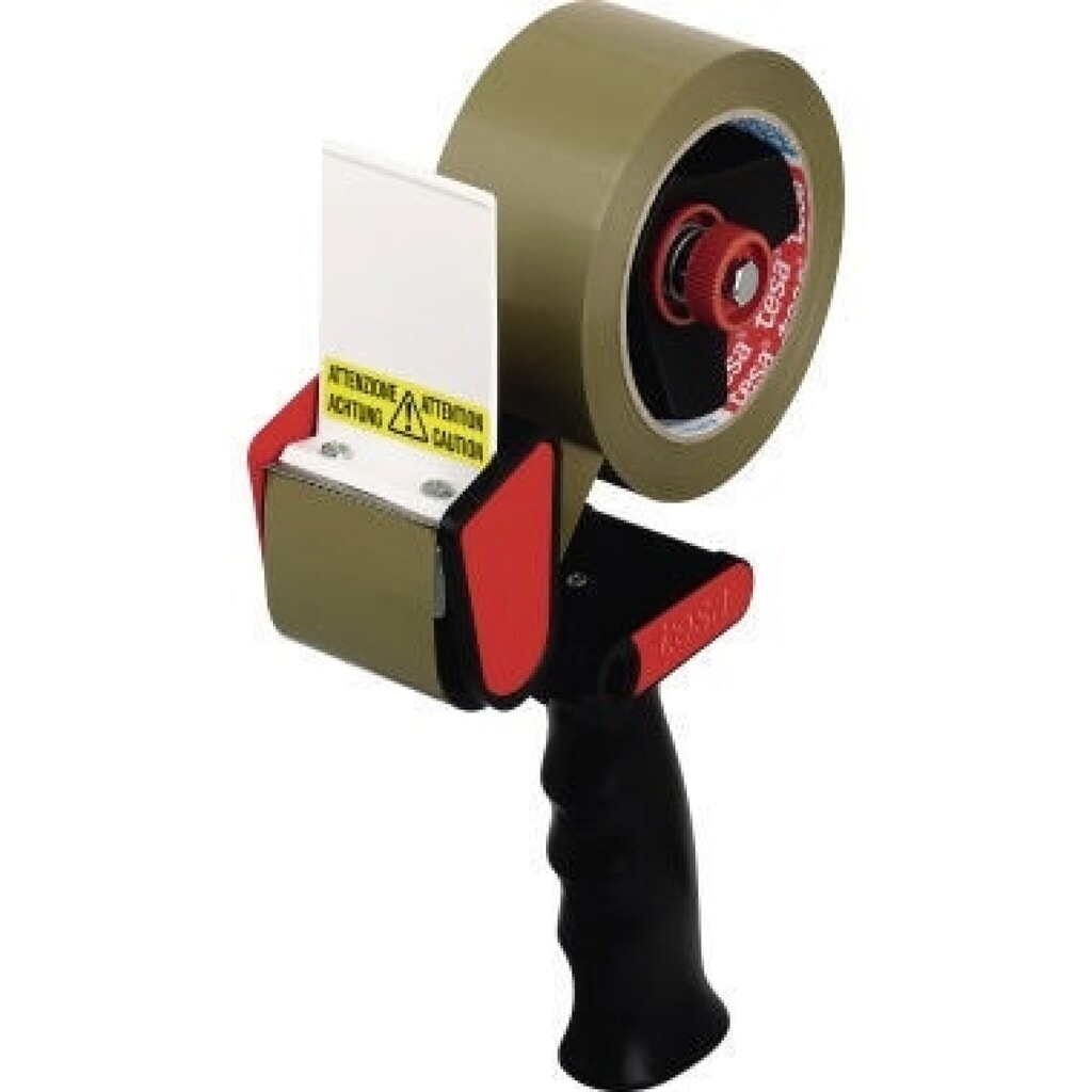 tesa® Packbandabroller tesa® pack 56403-00000 schwarz/silber Produktabbildung: tesa® Packbandabroller tesa® pack 56403-00000 schwarz/silber