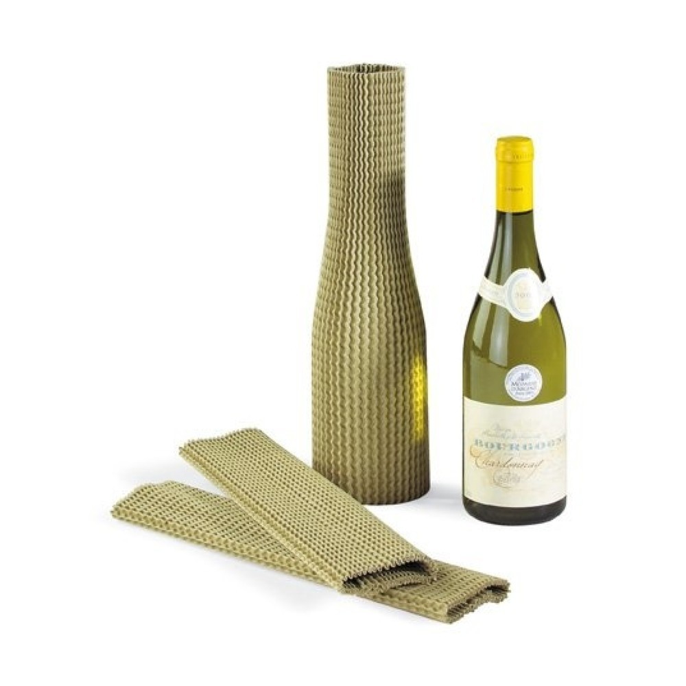 Produktabbildung: Packwellhüllen 15 x 34 cm, Gläser, Flaschen, 1 VE = 400 Stk