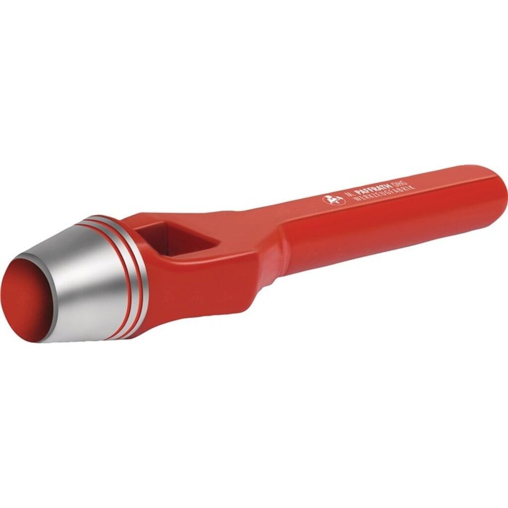 PAFFRATH Henkellocheisen Loch-D.2mm rot Produktabbildung: PAFFRATH Henkellocheisen Loch-D.2mm rot