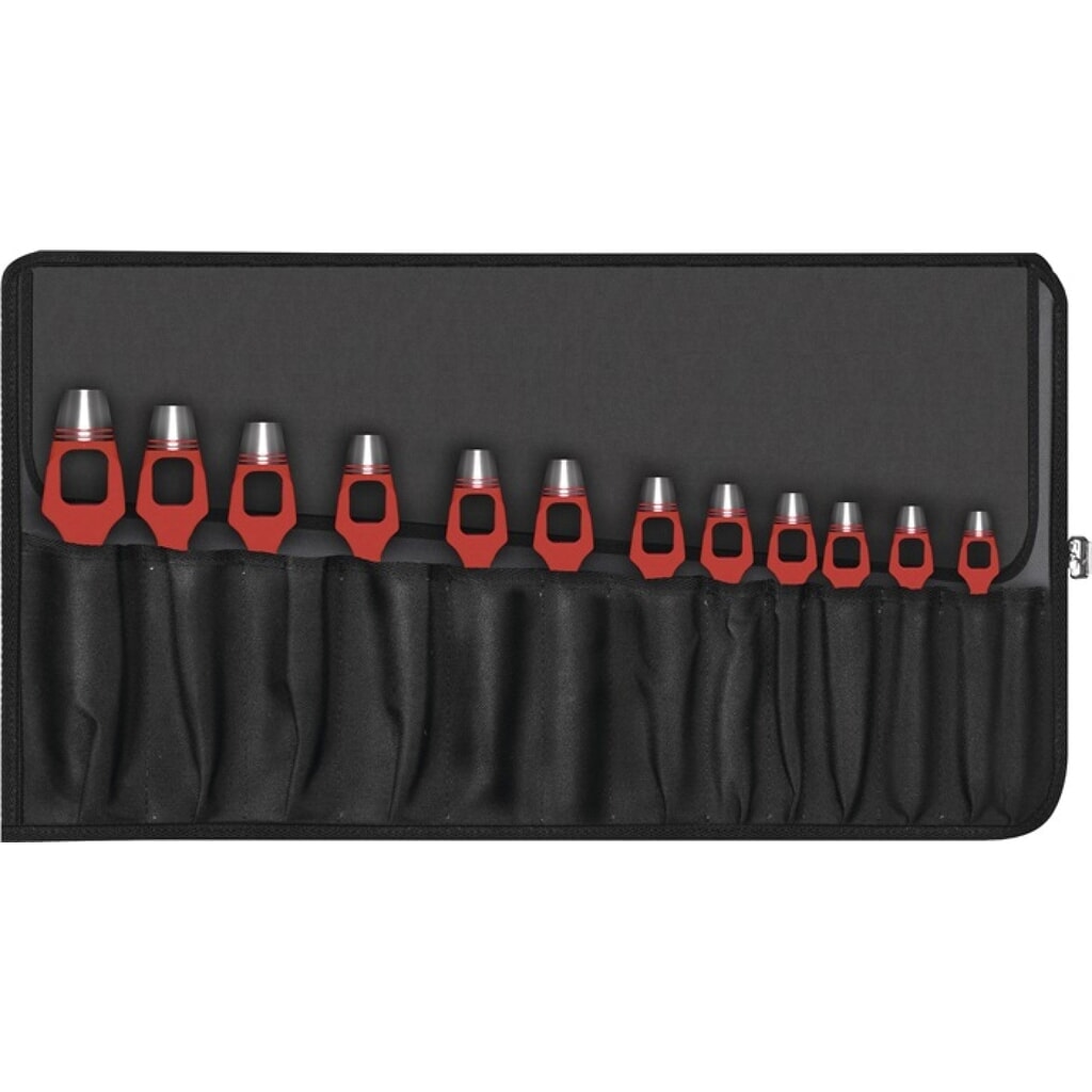 Henkellocheisensatz DIN 7200A 8tlgRolltasche Produktabbildung: Henkellocheisensatz DIN 7200A 8tlgRolltasche