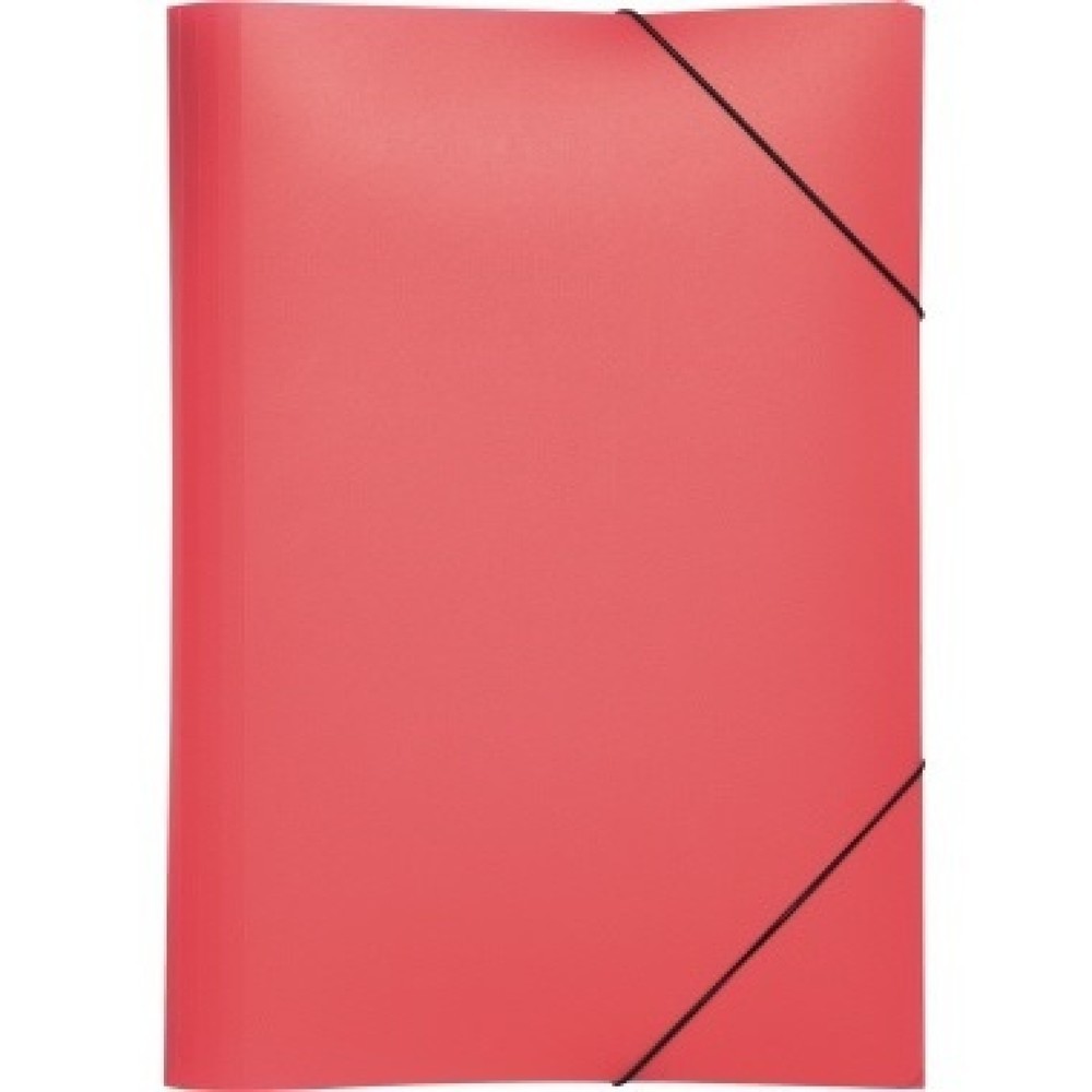 Produktabbildung: PAGNA Gummizugmappe 21613-03 DIN A4 PP 3Klappen rot