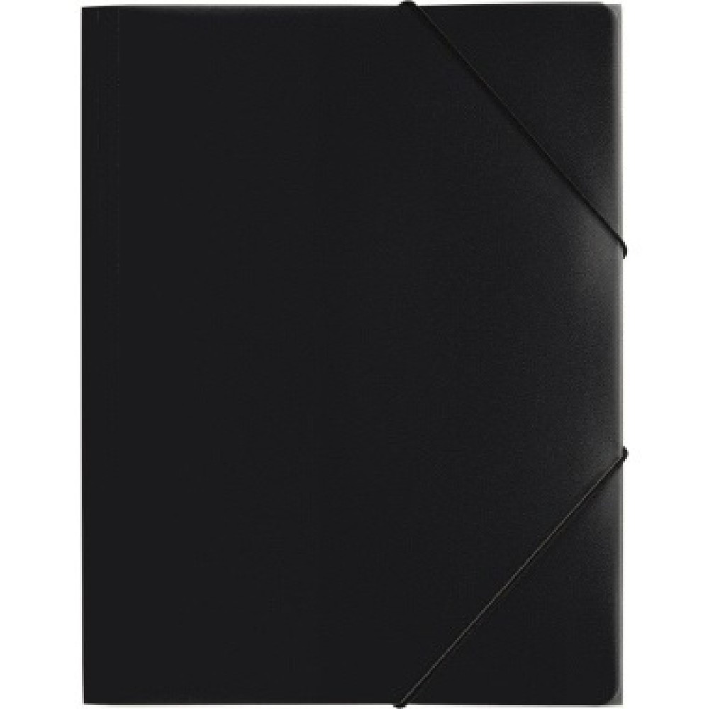PAGNA Gummizugmappe 21613-01 DIN A4 PP 3Klappen schwarz Produktabbildung: PAGNA Gummizugmappe 21613-01 DIN A4 PP 3Klappen schwarz