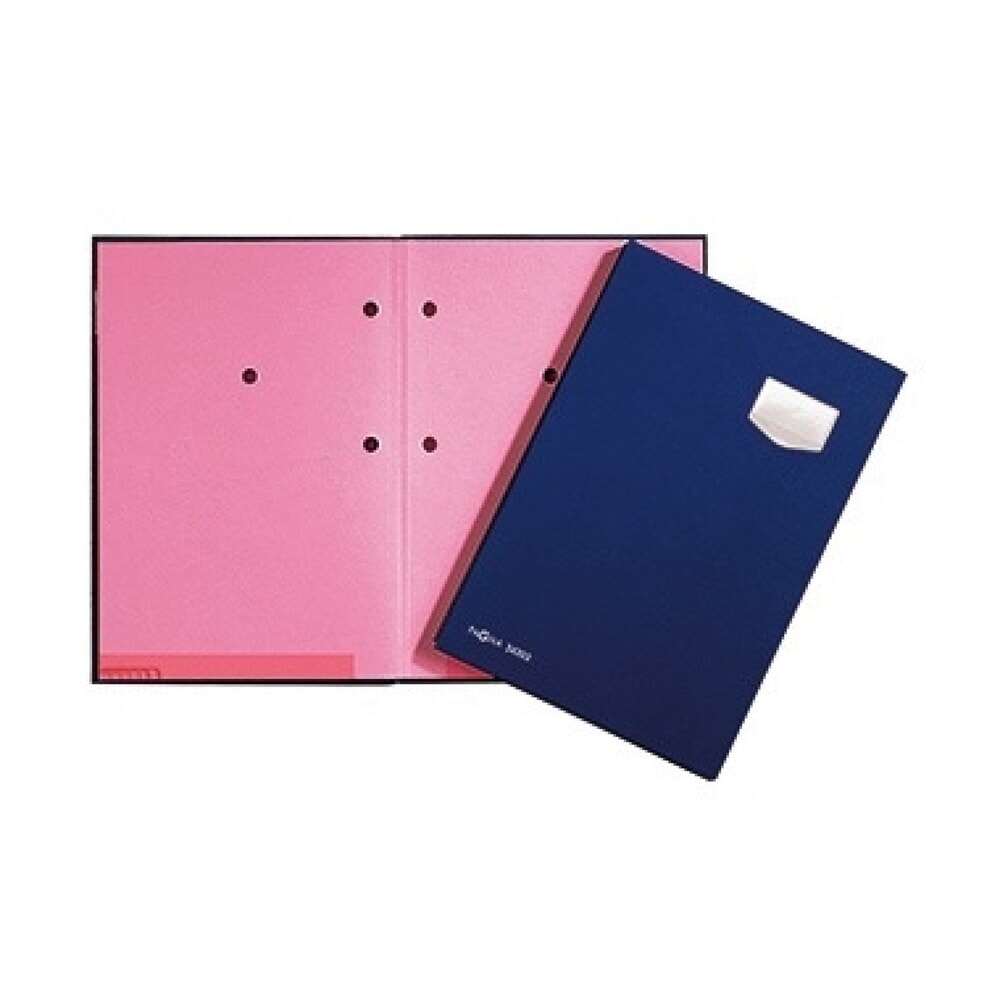 Produktabbildung: PAGNA Unterschriftenmappe de Luxe 24102-02 DIN A4 10Fächer Pappe bl