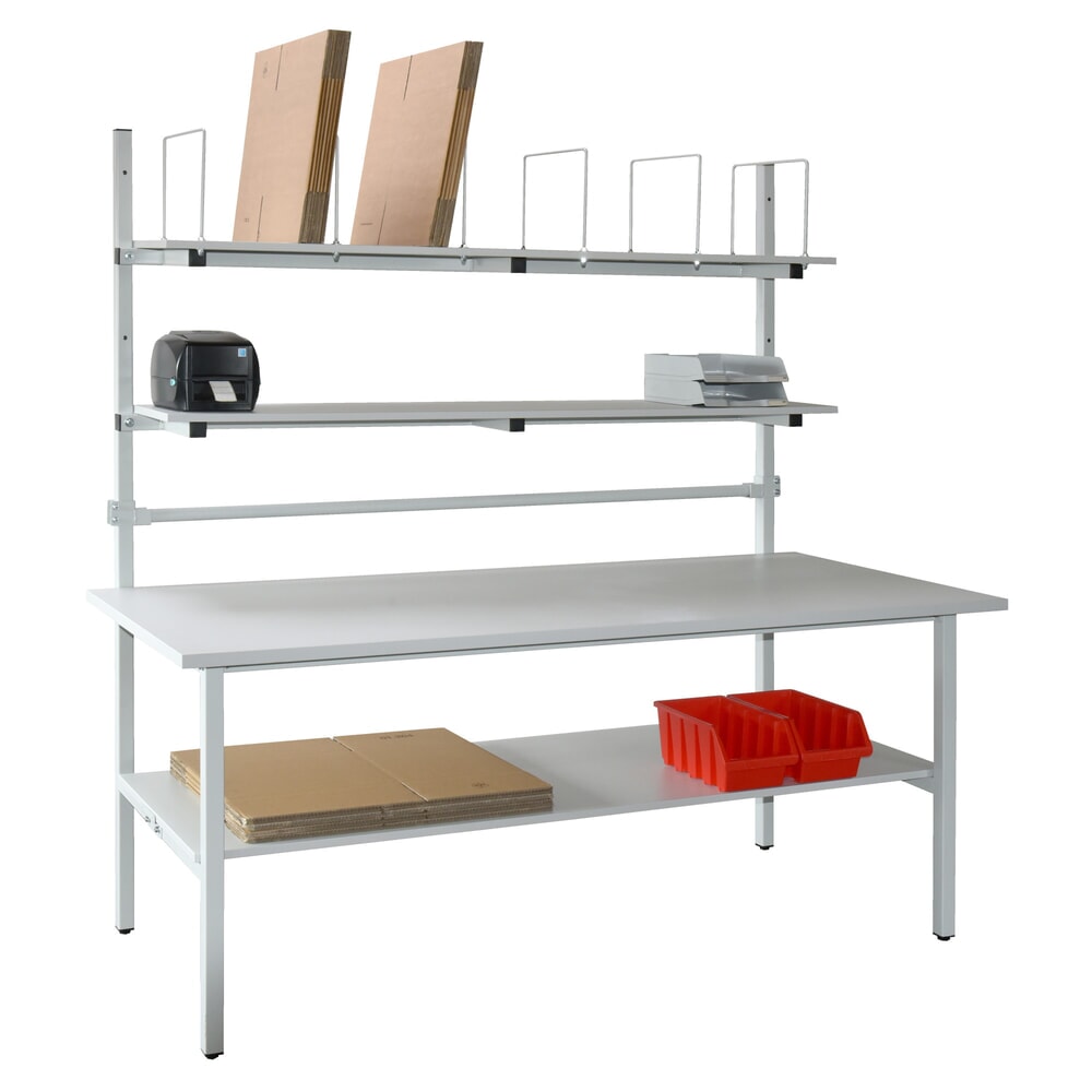 Productafbeelding nr. 3: DAHMEN paktafel Basic, enkelzijdig, complete set, hxbxd 850 x 1600 x 900 mm