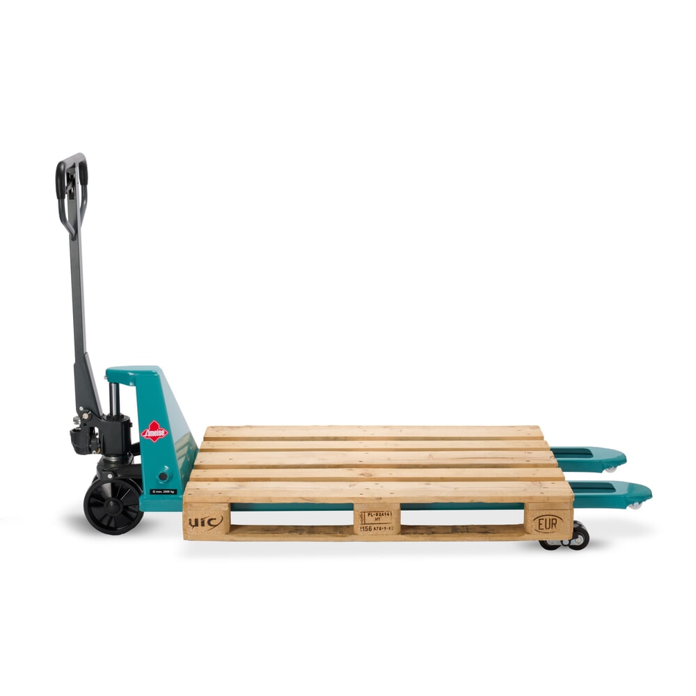 Číslo obrázku produktu 9: Ruční paletový vozík Ameise® PTM 2.0, nosnost 2000 kg, délka vidlí 1500 mm, polyuretan, tandemová kolečka