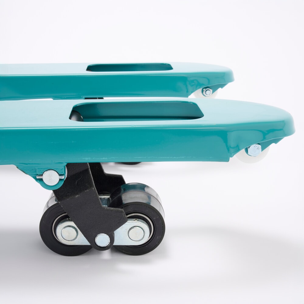 Číslo obrázku produktu 11: Ruční paletový vozík Ameise® PTM 2.5, nosnost 2500 kg, délka vidlí 1150 mm, plná pryž/polyuretan, tandemová kolečka