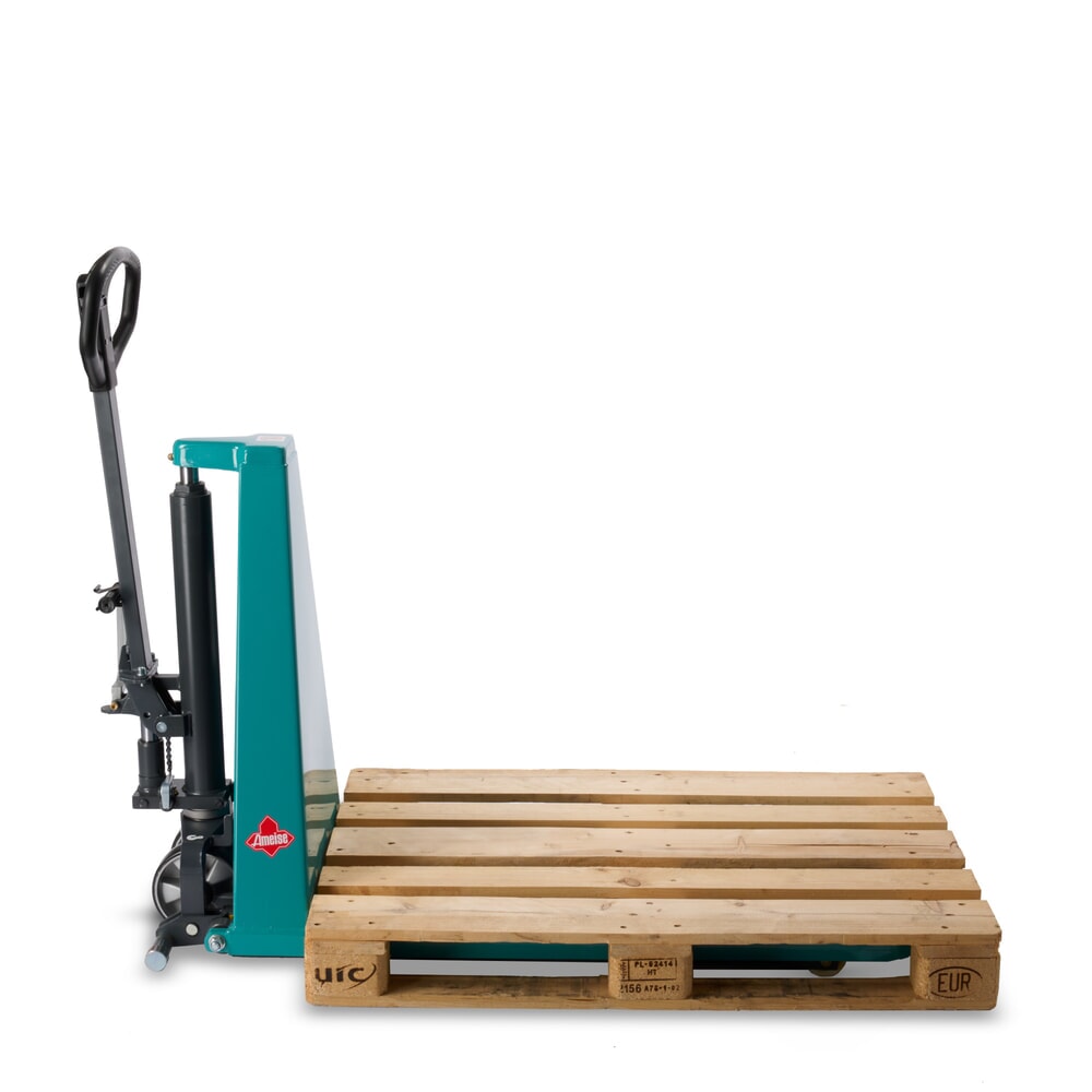 Číslo obrázku produktu 9: Paletový vozík s nůžkovým mechanismem Ameise® PTM 1.0 Scissor s rychlým zdvihem, nosnost 1 000 kg, délka vidlí 1 150 mm
