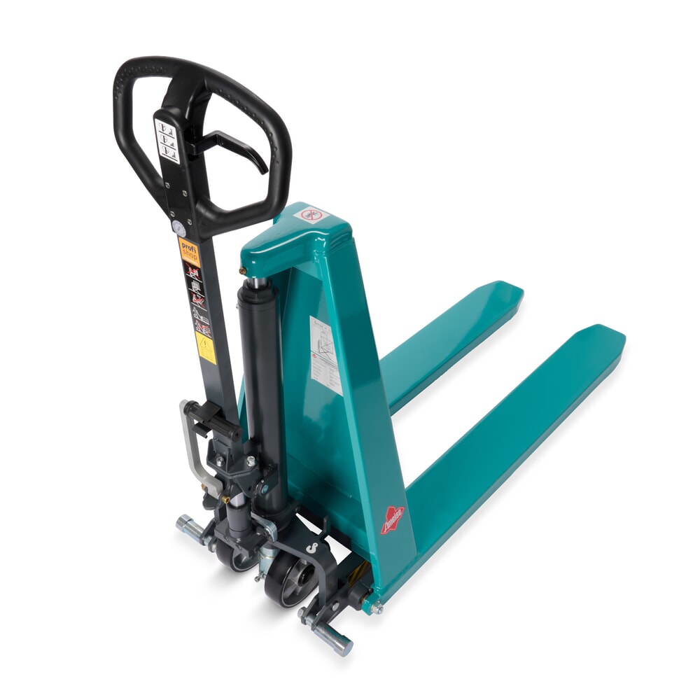 Číslo obrázku produktu 6: Paletový vozík s nůžkovým mechanismem Ameise® PTM 1.0 Scissor s rychlým zdvihem, nosnost 1 000 kg, délka vidlí 1 150 mm