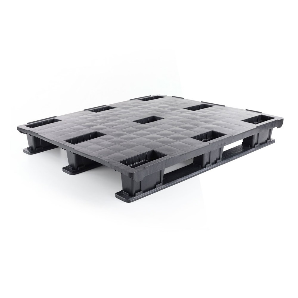 Illustration du produit: Palette légère en plastique, 1 200x1 000x153 mm