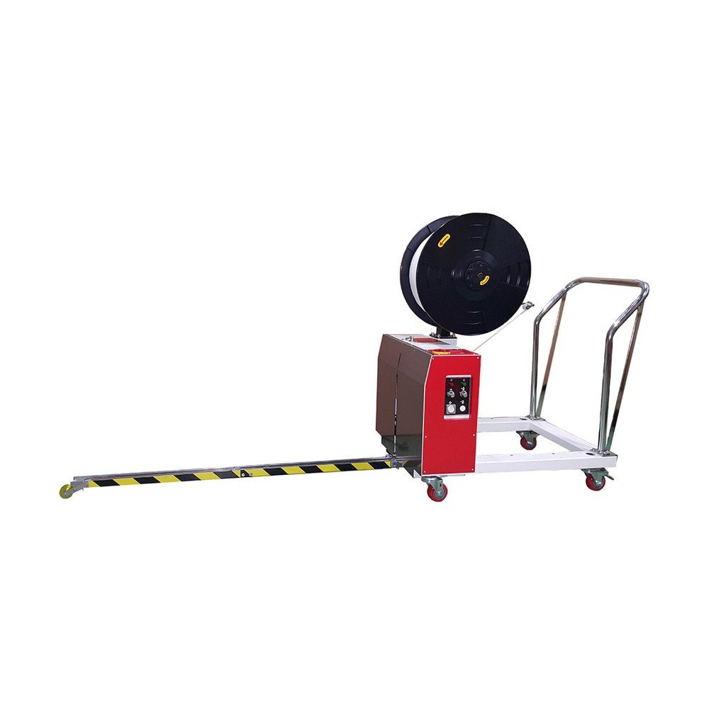 Produktabbildung: Paletten-Umreifungsmaschine TP-502 MV für Bandbreite 9-12 mm