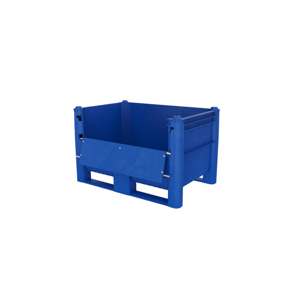 Produktabbildung: Palettenbox, mit Ladeklappe, 500 Liter