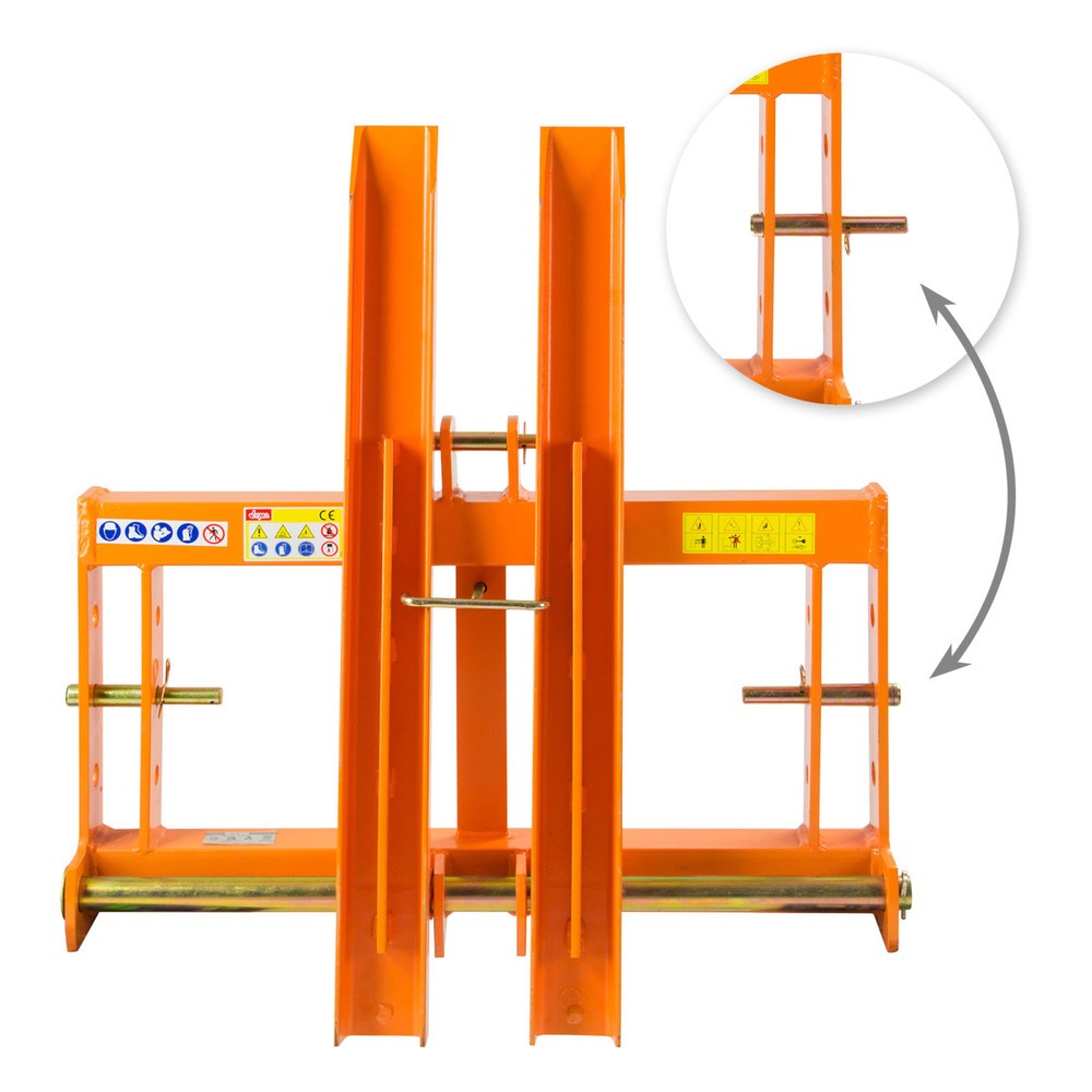 Produktabbildung Nr. 2: Palettengabel DPG700 Kat 1+2, TK 800 kg, Gabellänge 1.100 mm
