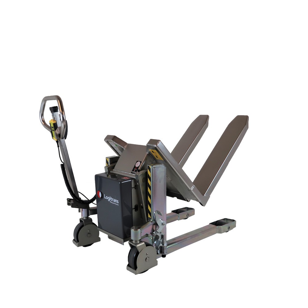Produktabbildung Nr. 2: Logitrans Palettenheber Logitilt mit Neigefunktion INOX, Tragkraft 1.000 kg