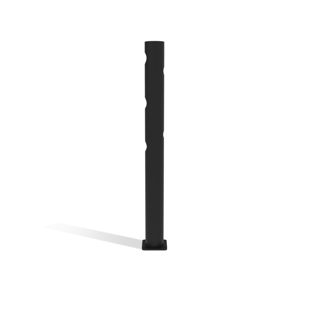 Immagine del prodotto n. 7: Paletto centrale sportello incernierato per parapetto di sicurezza "Delta", Ø 110 mm, altezza 1.200 mm