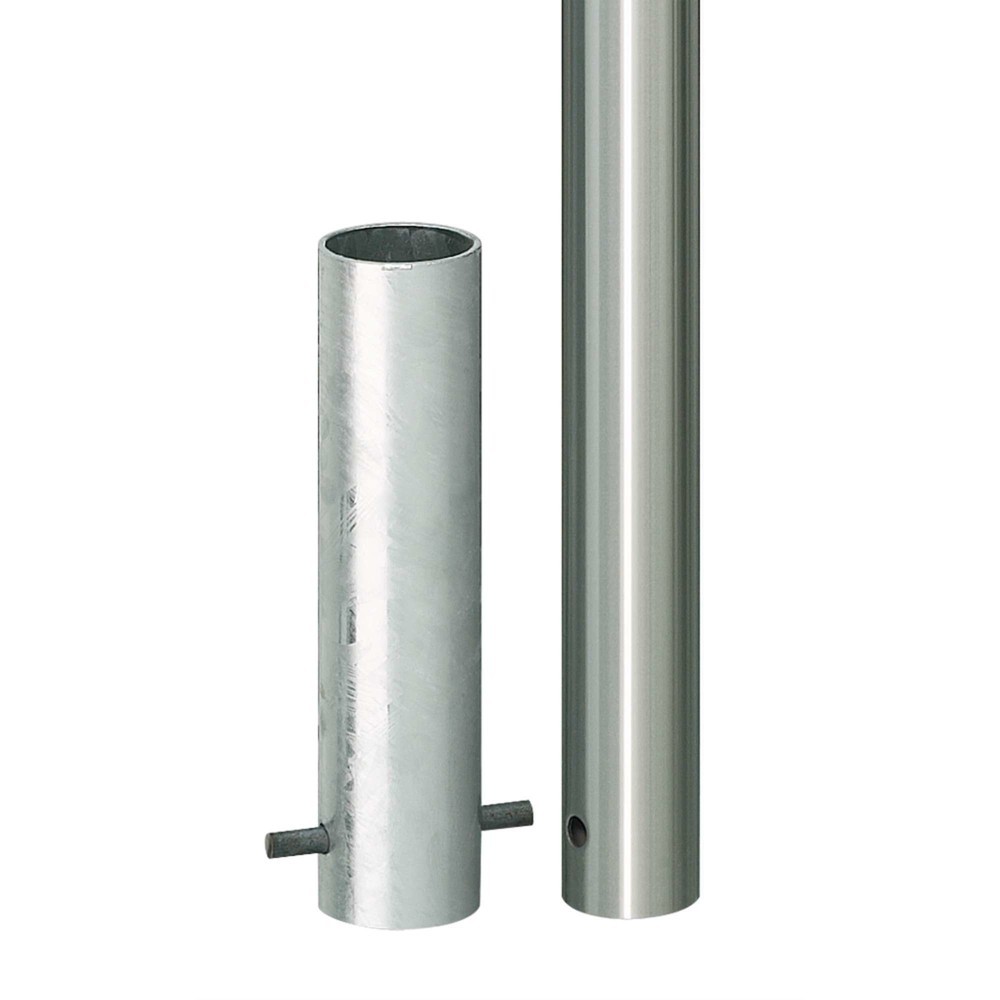 Immagine del prodotto: Paletto in acciaio inox MORAVIA MILANO, da cementare, AxØ 925 (+260) x 60 mm