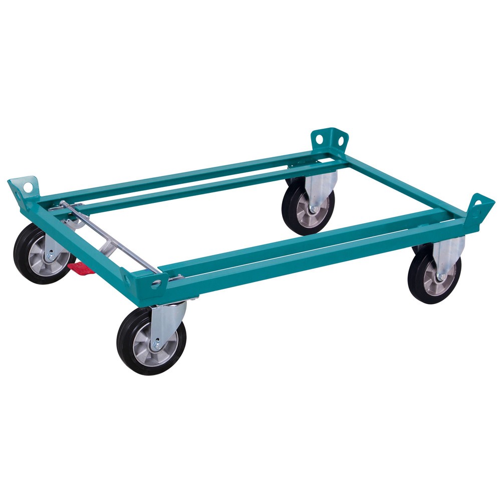 Product afbeelding: Palletonderwagen Ameise®, met vanghoeken, laadhoogte 280 mm, elastische volrubber banden