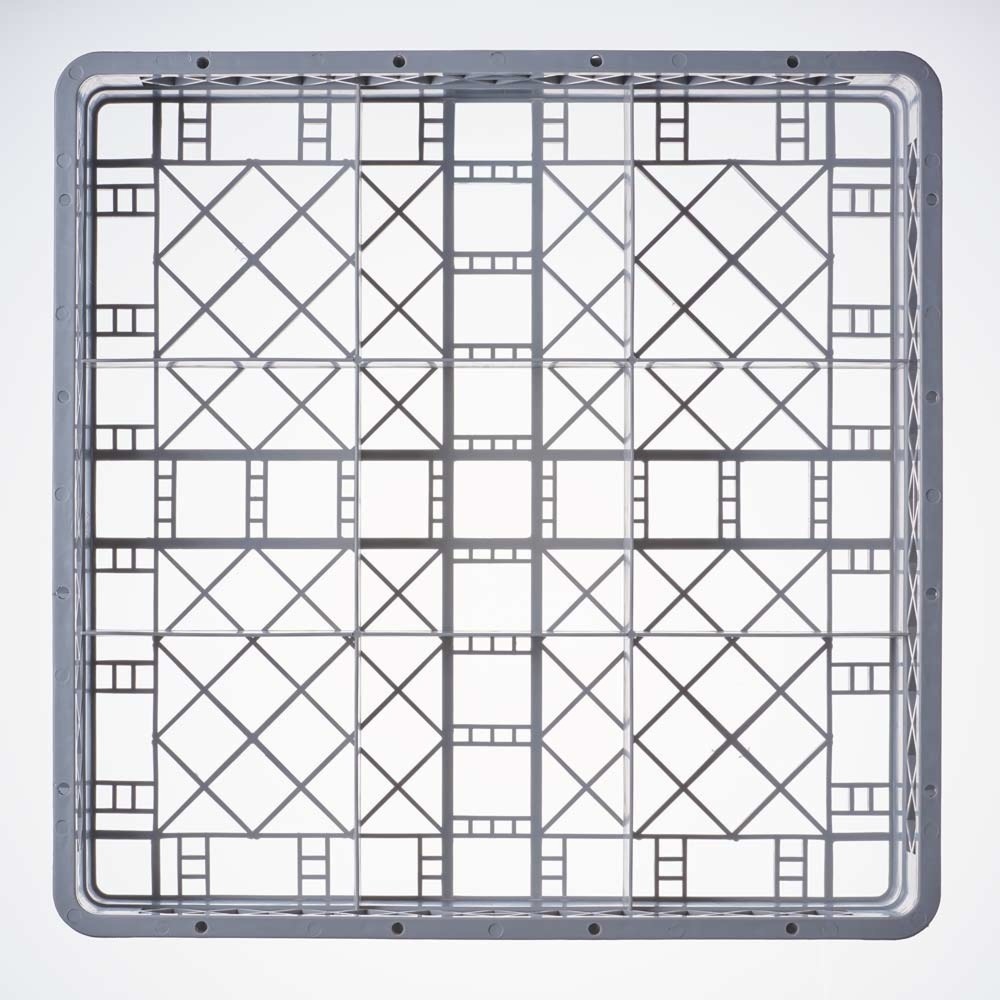N° de l'image du produit 2 : Panier de lavage Stalgast pour verres et tasses 16 compartiments 500 x 500 mm