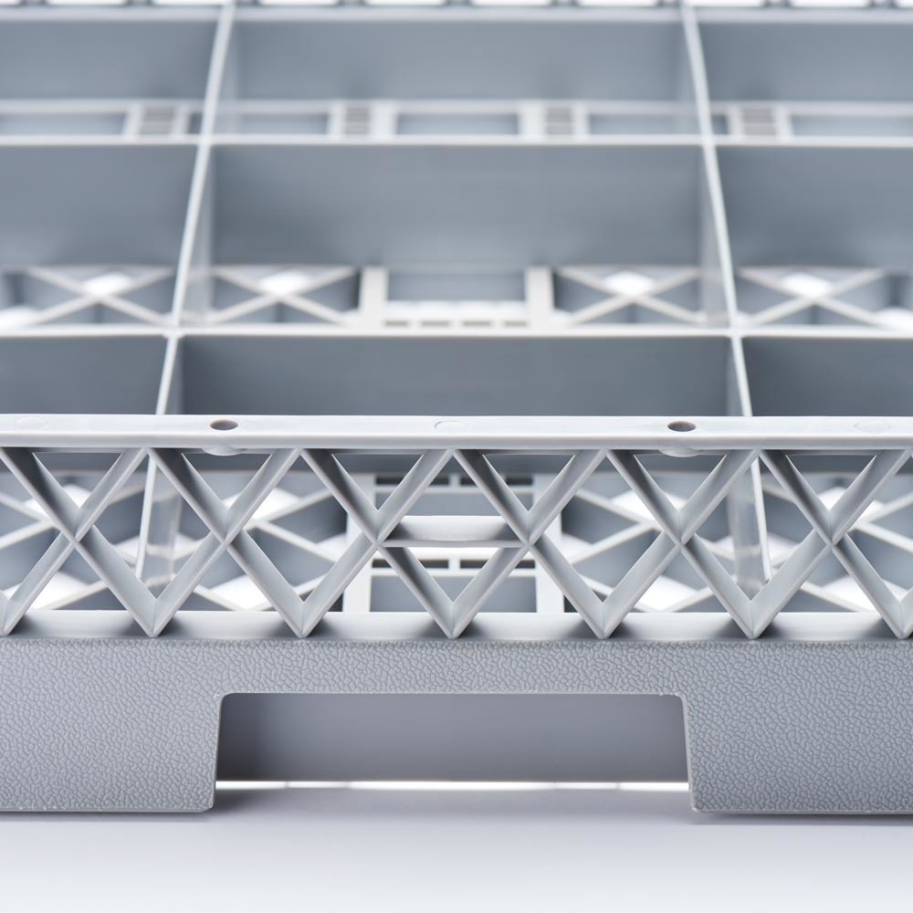 N° de l'image du produit 3 : Panier de lavage Stalgast pour verres et tasses 16 compartiments 500 x 500 mm