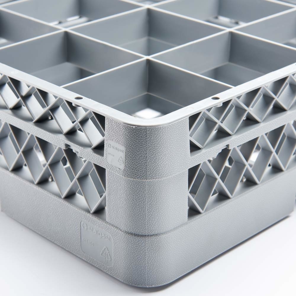 N° de l'image du produit 2 : Panier de lavage Stalgast pour verres et tasses 25 compartiments 500 x 500 mm