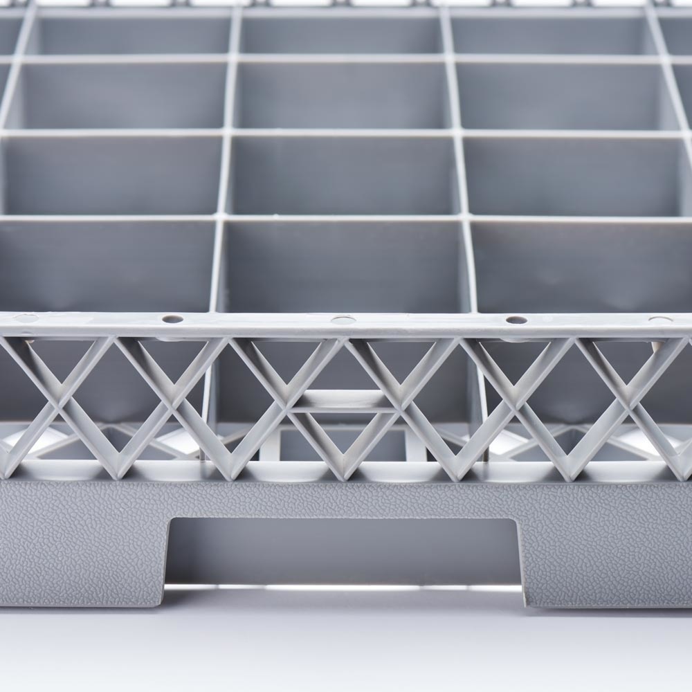 N° de l'image du produit 5 : Panier de lavage Stalgast pour verres et tasses 25 compartiments 500 x 500 mm
