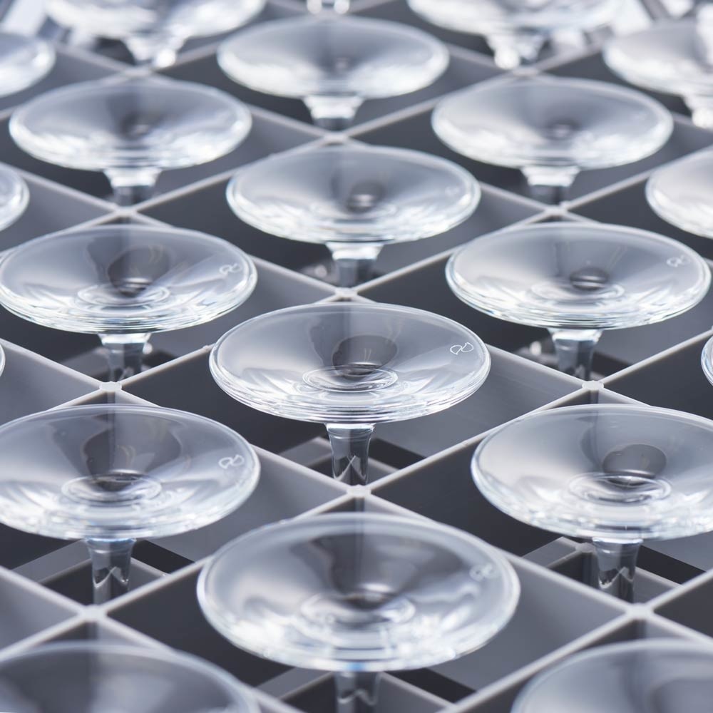 N° de l'image du produit 6 : Panier de lavage Stalgast pour verres et tasses 36 compartiments 500 x 500 mm
