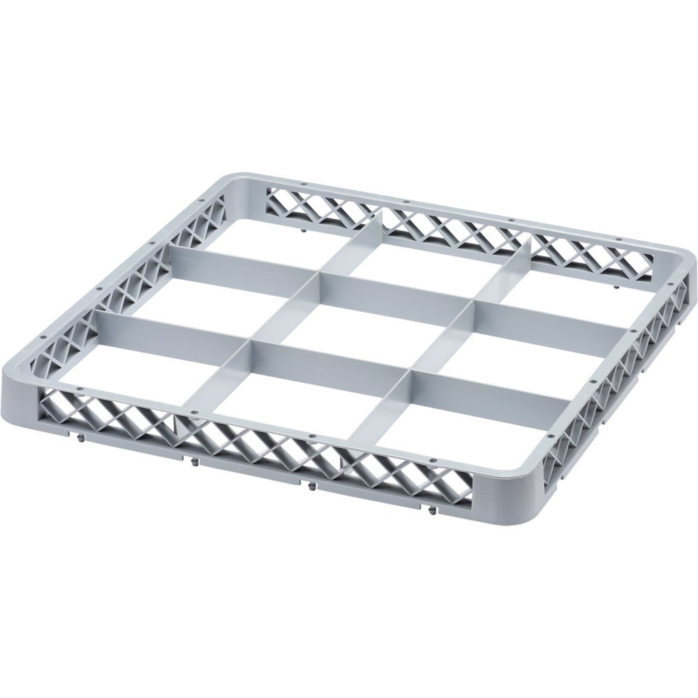 N° de l'image du produit 6 : Panier de lavage Stalgast pour verres et tasses 9 compartiments 500 x 500 mm