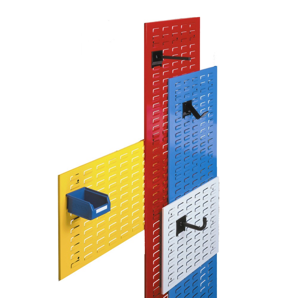 Illustration du produit: RasterPlan Panneaux à fentes, format horizontal, Hxl 450 x 500 mm, gris clair