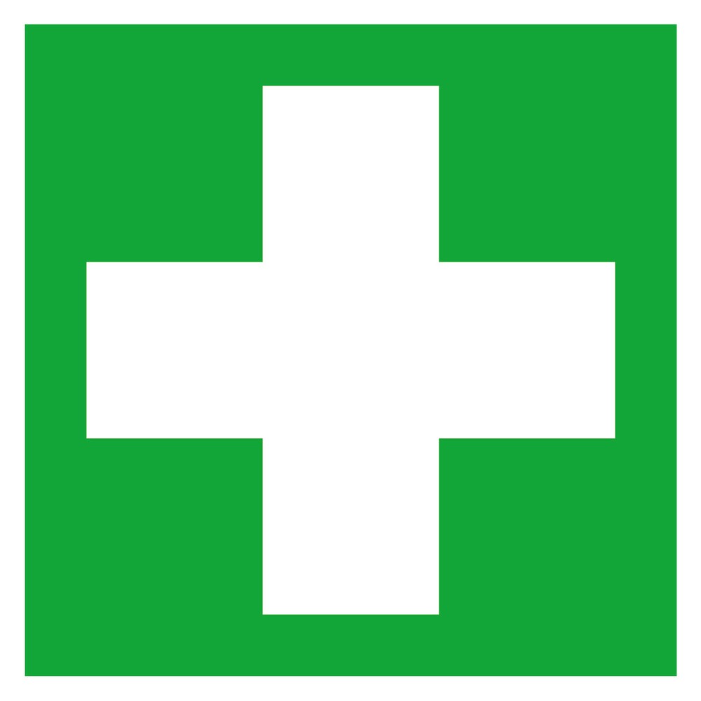 Illustration du produit: SafetyMarking® Premiers secours, Hxl 150 x 150 mm, film HI