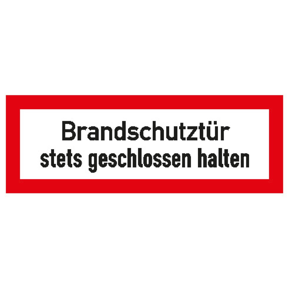Illustration du produit: SafetyMarking® « Porte coupe-feu... », H x l 105 x 297 mm, film