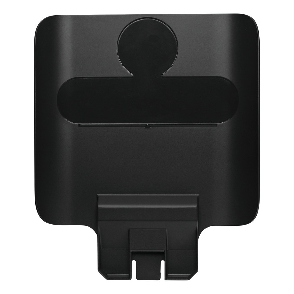 Illustration du produit: Panneau pour station de recyclage Rubbermaid® Slim Jim, noir