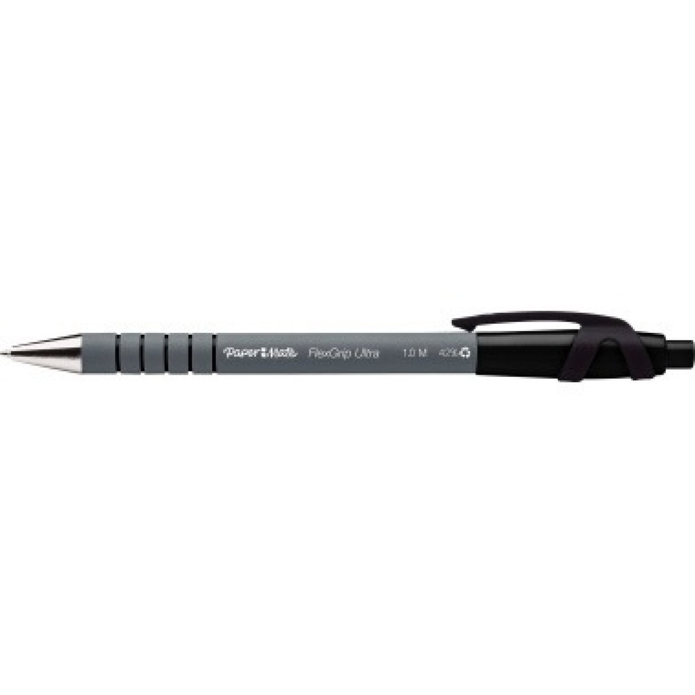 Produktabbildung: Paper Mate Kugelschreiber Flexgrip Ultra RT S0190393 M schwarz