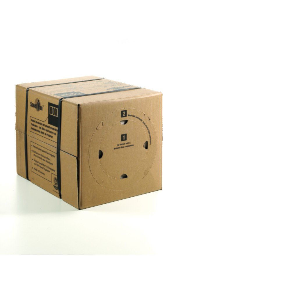 N° de l'image du produit 3 : Papier de calage SpeedMan Box®, HxlxP 297 x 297 x 400 mm, longueur du rouleau 450 m, env. 70 g/m