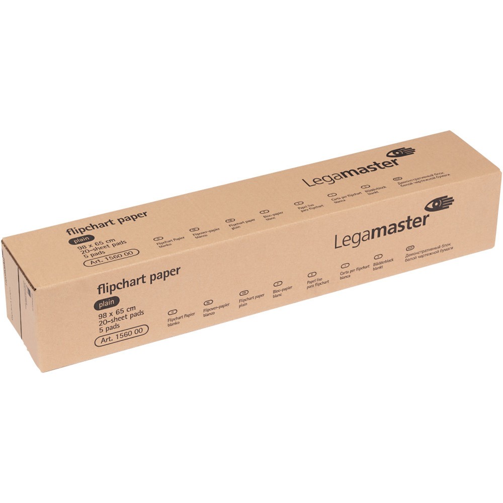 Produktabbildung Nr. 2: Papierblock für Legamaster Flipchart, blanko, 5x20 Blatt