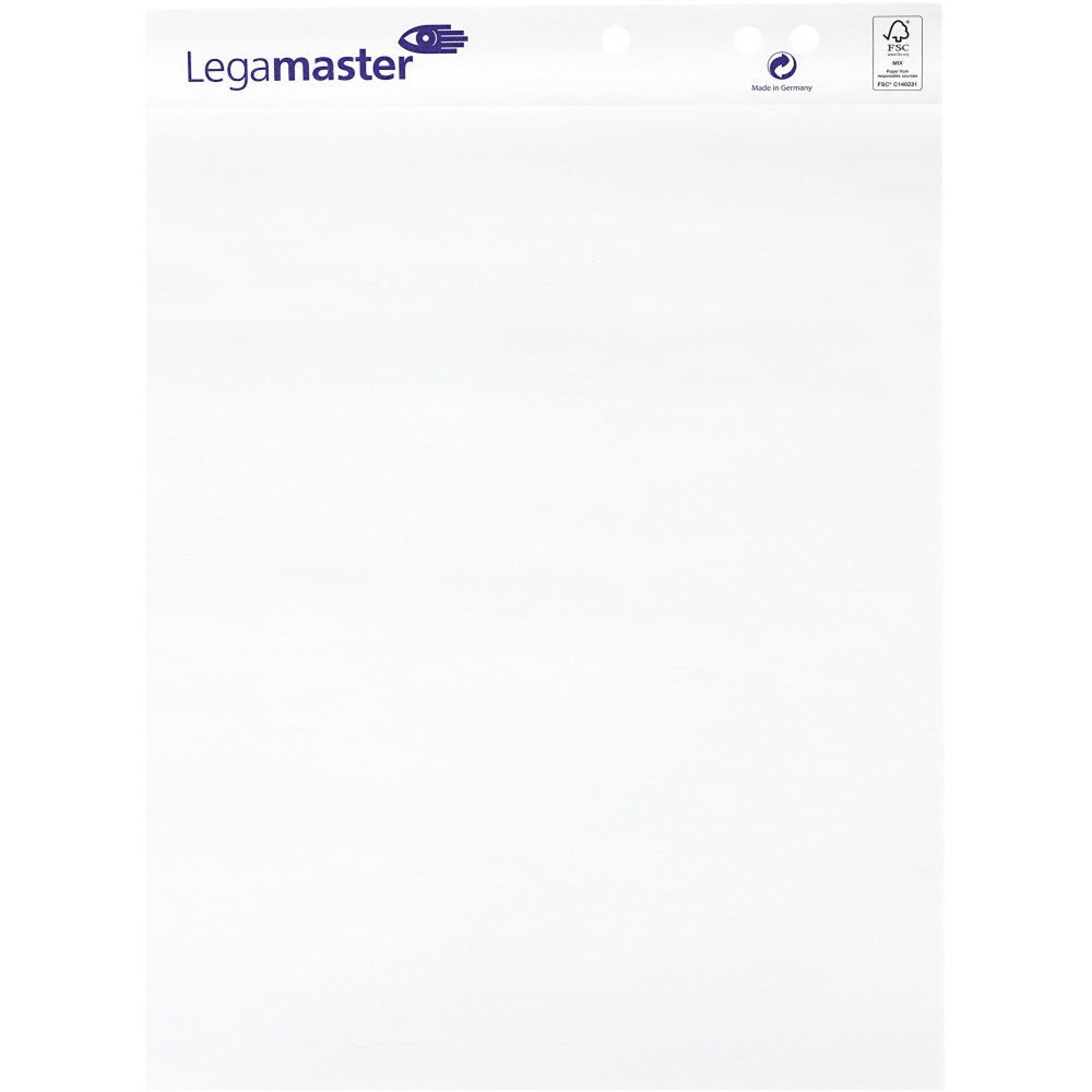 Produktabbildung Nr. 3: Papierblock für Legamaster Flipchart, blanko, 5x20 Blatt