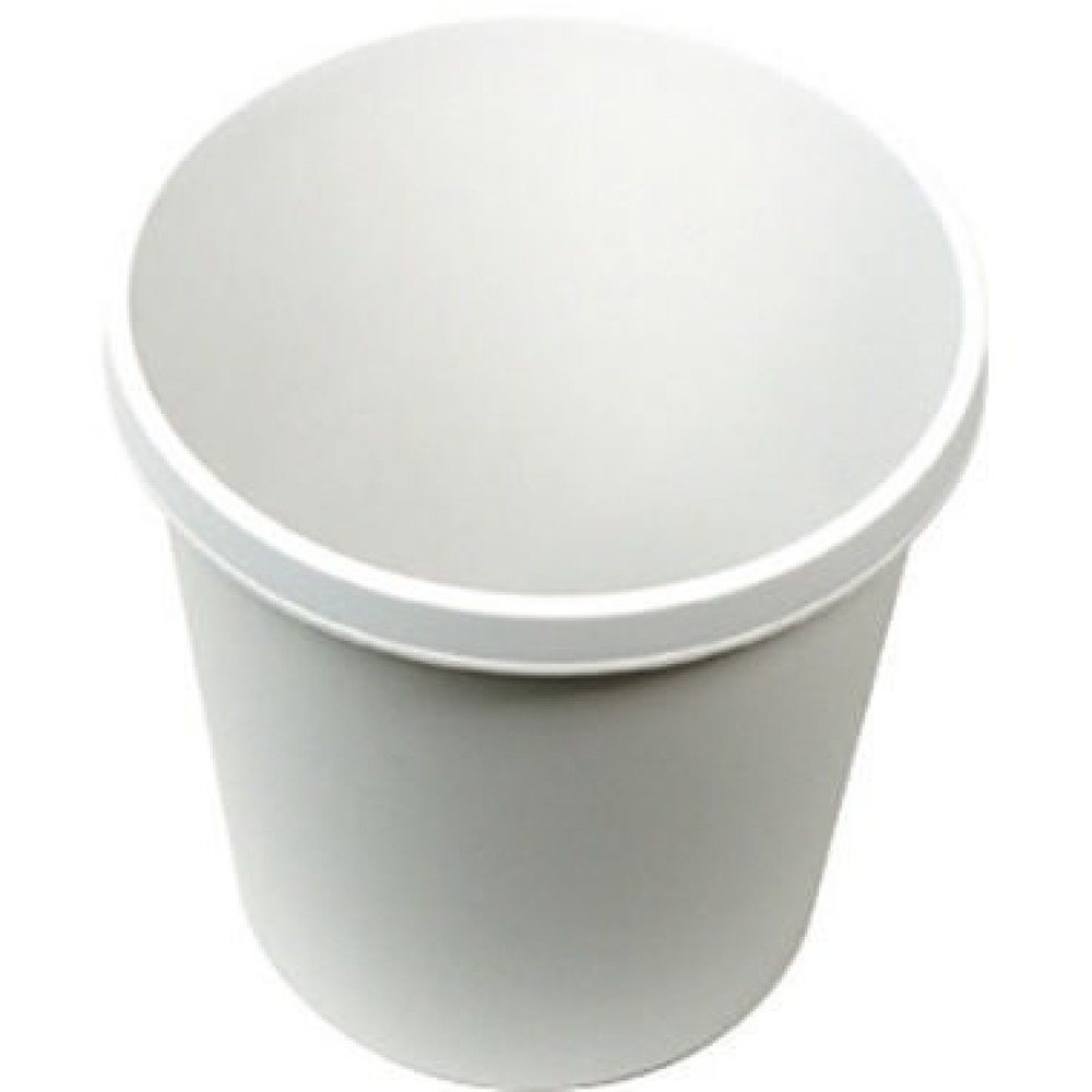 Produktabbildung: helit Papierkorb H6105882 31x32cm 18l rund Kunststoff lichtgrau