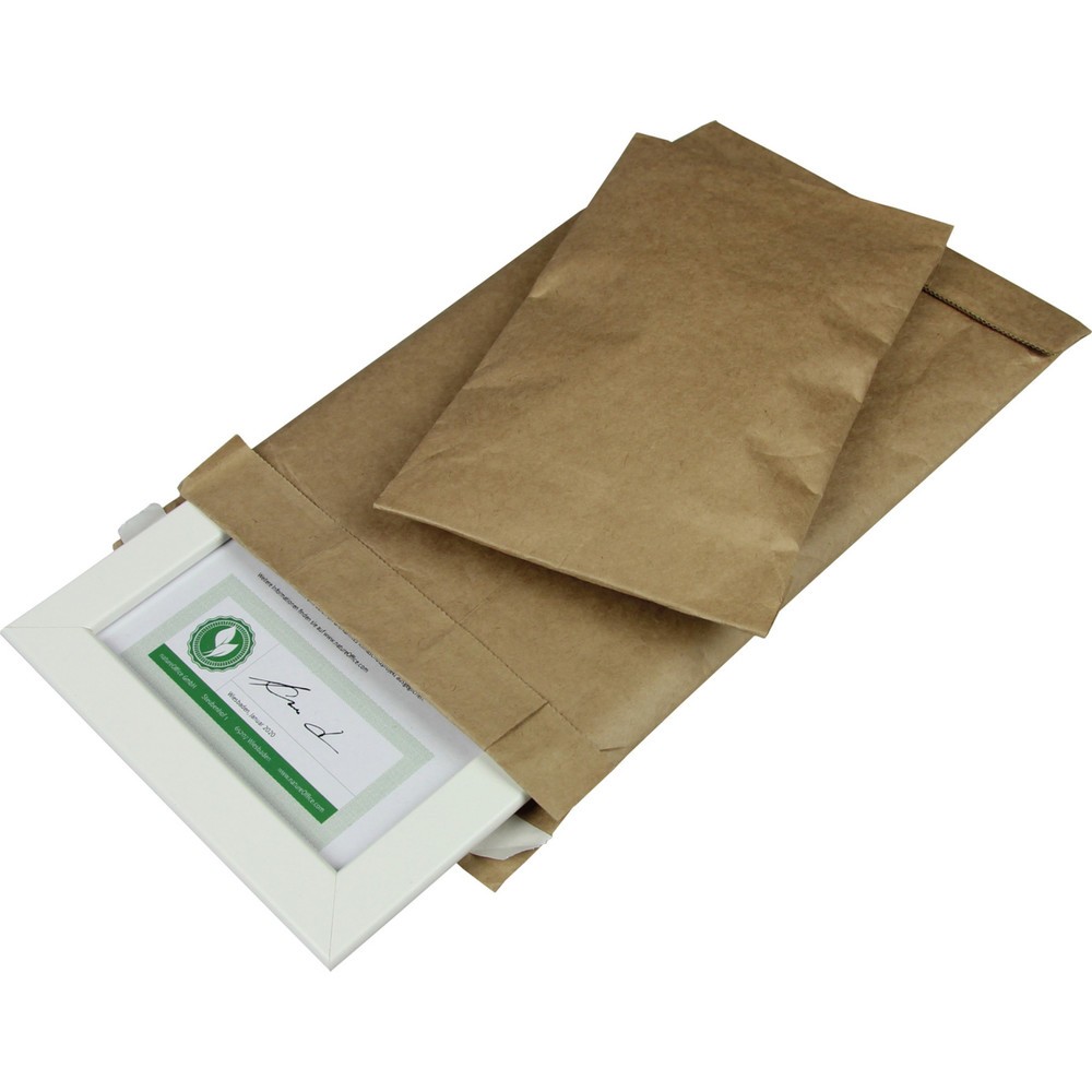 Produktabbildung Nr. 2: Papierpolstertaschen, 195x280mm, Innenmaß, 210x280mm, Außenmaß, PADDED BAGS, 1 VE = 100 Stk