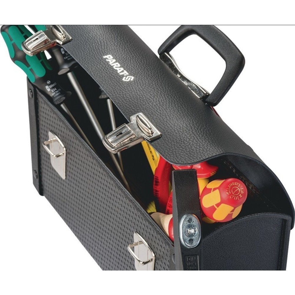 Produktabbildung Nr. 3: PARAT Werkzeugtasche, B370xT140xH190mm, 7 l Kunststoff, Rindsleder, Con-Pearl®