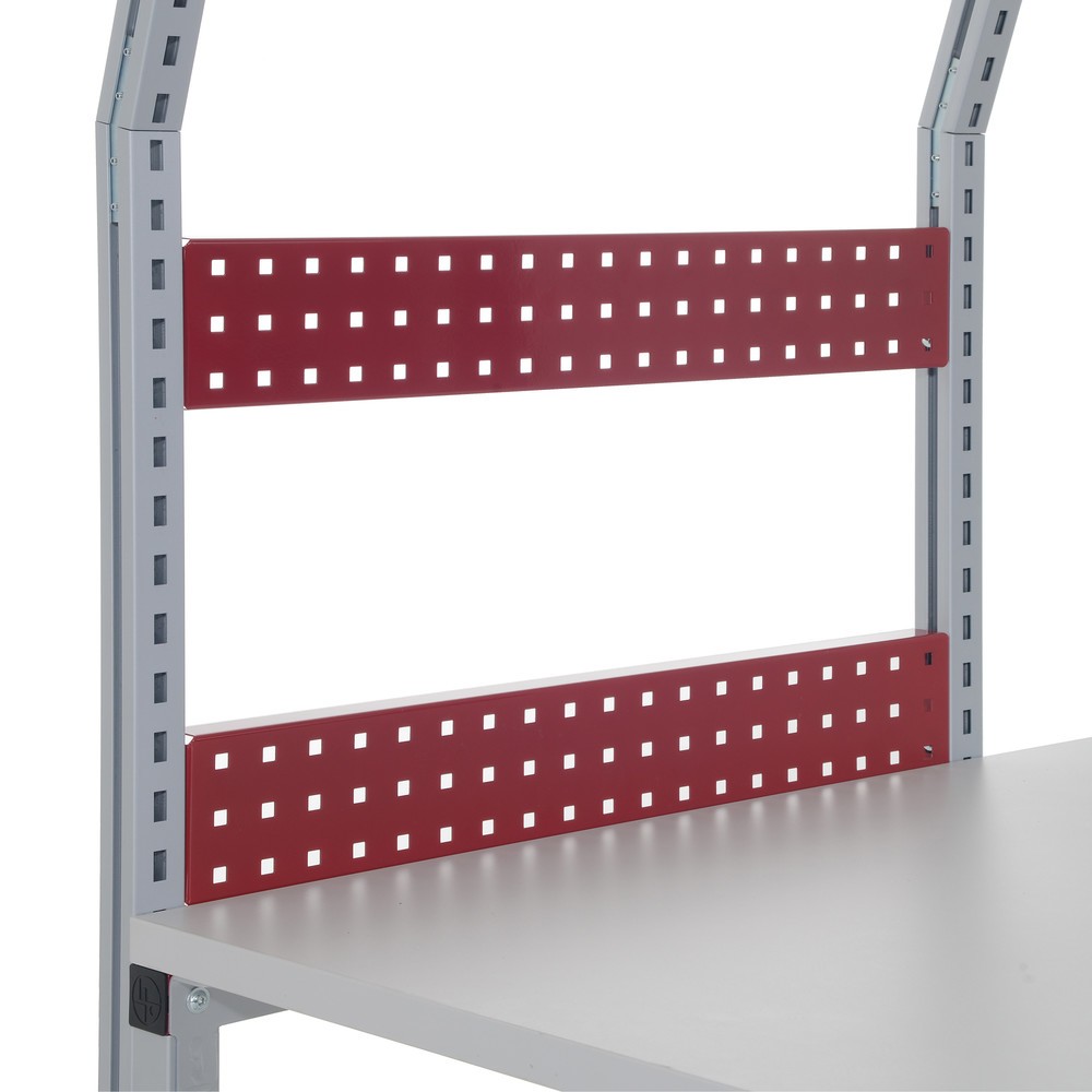 Immagine del prodotto: Pannello posteriore forato per tavoli da condizionamento Rocholz FLEX, AxLxP 100 x 1.000 x 30 mm