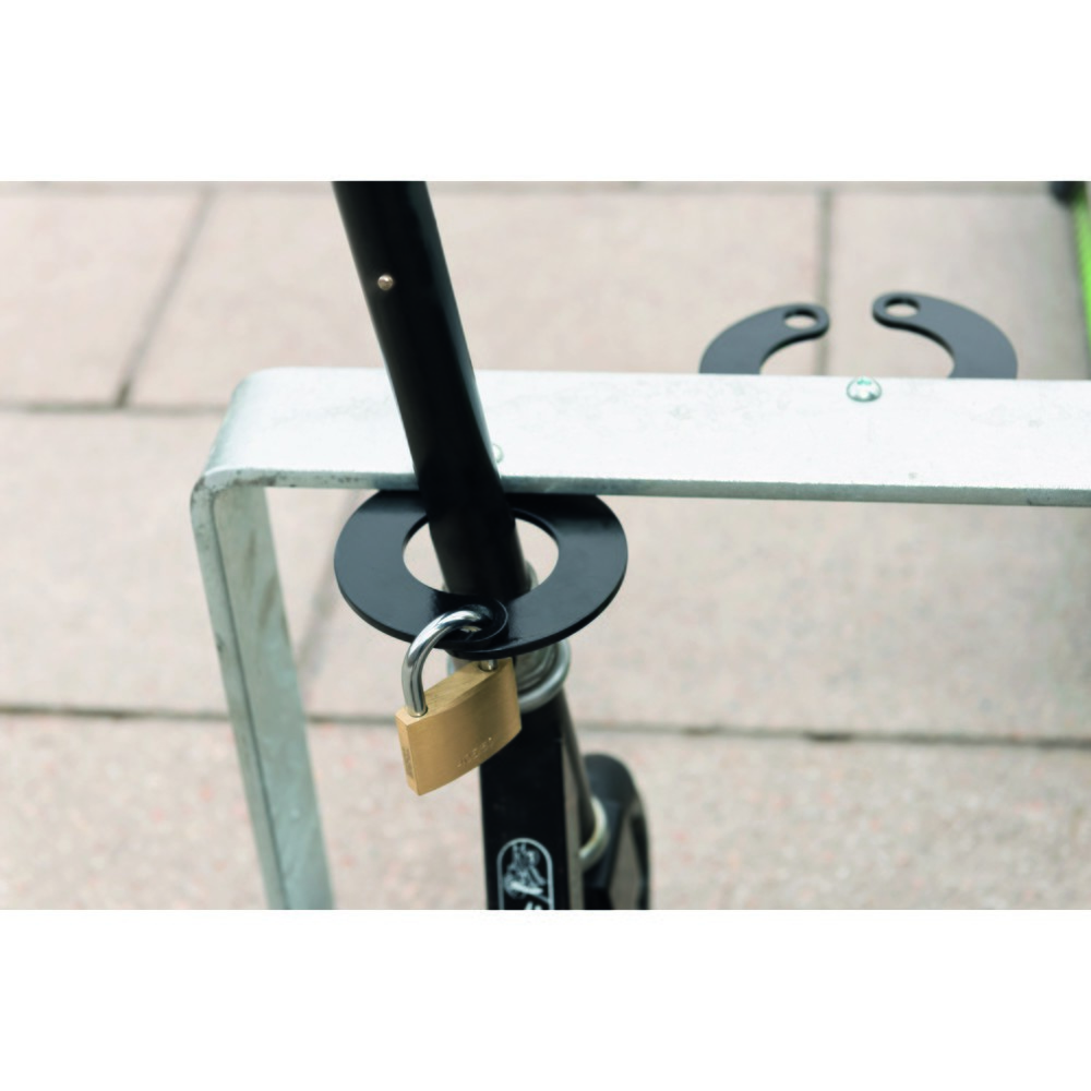 N° de l'image du produit 4 : Trottinette à 5 fentes Parker Galvanisé à chaud et revêtu de fer anthracite Mica