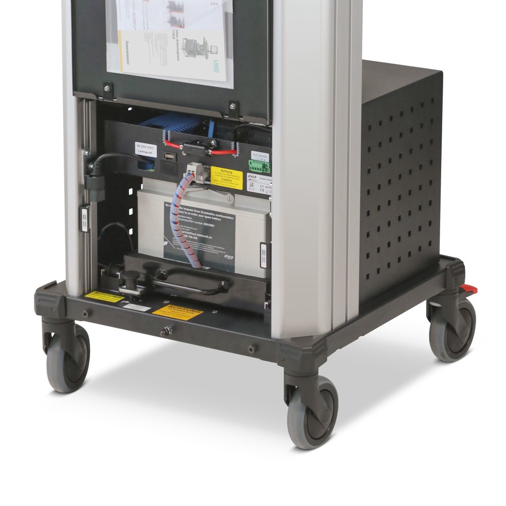 N° de l'image du produit 2 : Paroi arrière multifonction pour poste de travail mobile WMD Jungheinrich