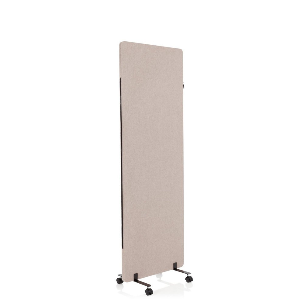 Illustration du produit: Pièce centrale hjh OFFICE pour système de parois de séparation FLEXMIUT, taupe