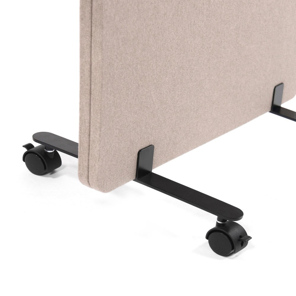 N° de l'image du produit 6 : Pièce centrale hjh OFFICE pour système de parois de séparation FLEXMIUT, taupe