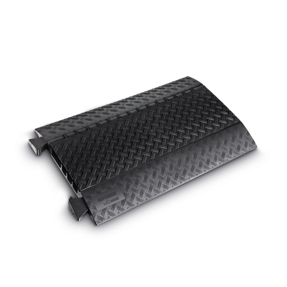 Illustration du produit: Passage de câbles Defender® MIDI 4C by Adam Hall, 4 canaux, noir