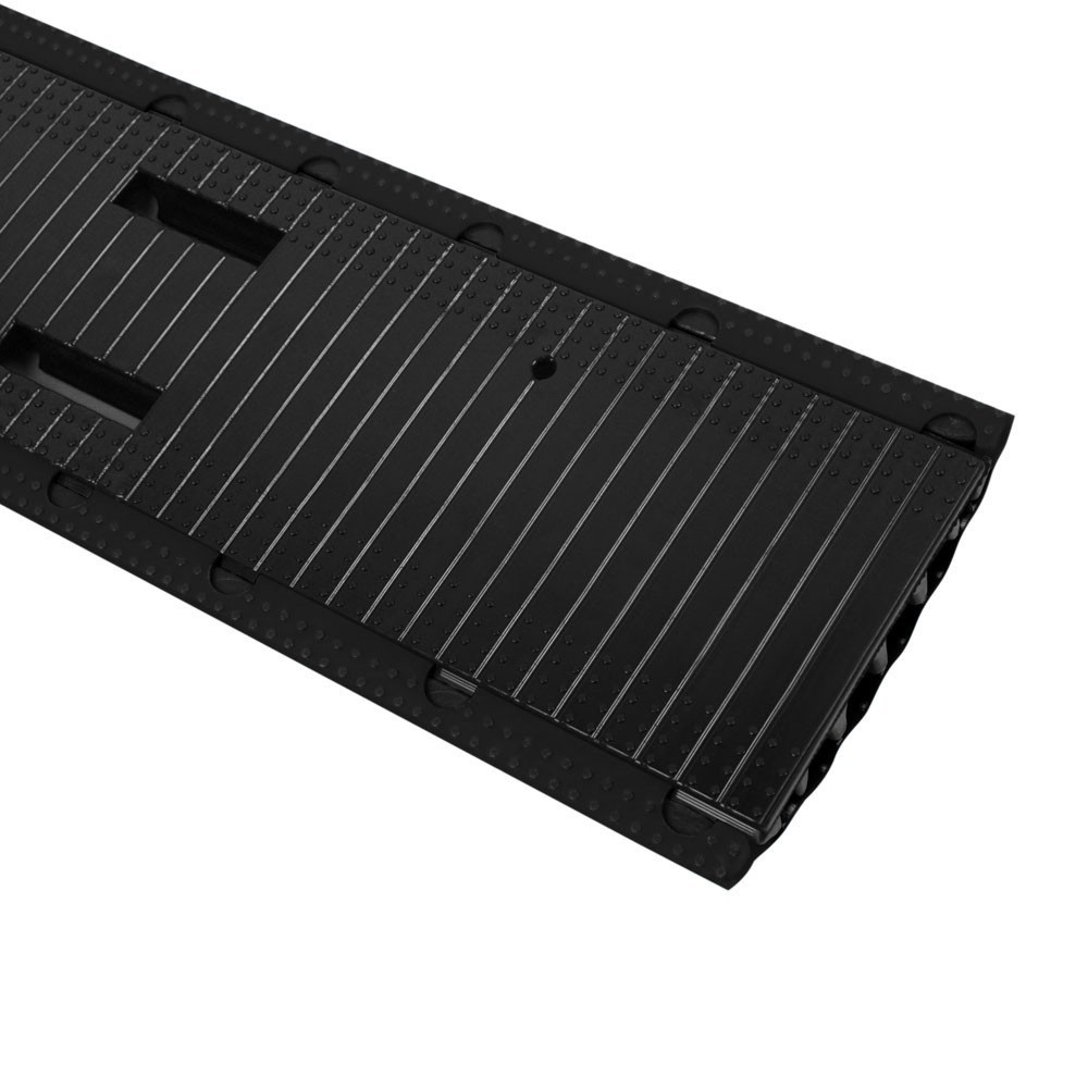 N° de l'image du produit 4 : Passage de câbles Defender® OFFICE by Adam Hall, 4 canaux, noir