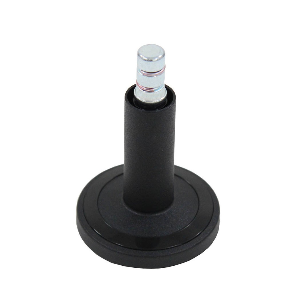 N° de l'image du produit 2 : 5x patins de sol hjh OFFICE STATO-M tige 11 mm / 60 mm pieds, (lot de 5), noir