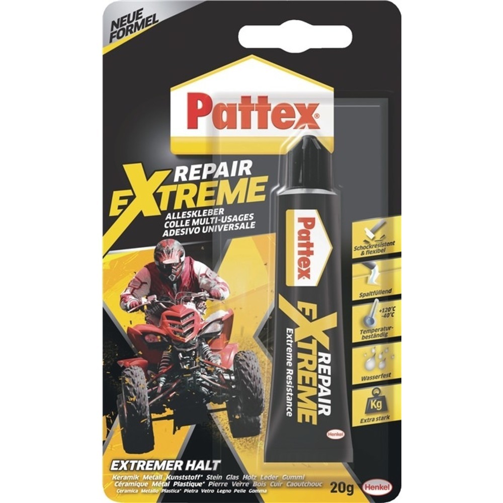 Produktabbildung: PATTEX Spezialkleber Repair Extreme transp.PRXG2 20g Tube